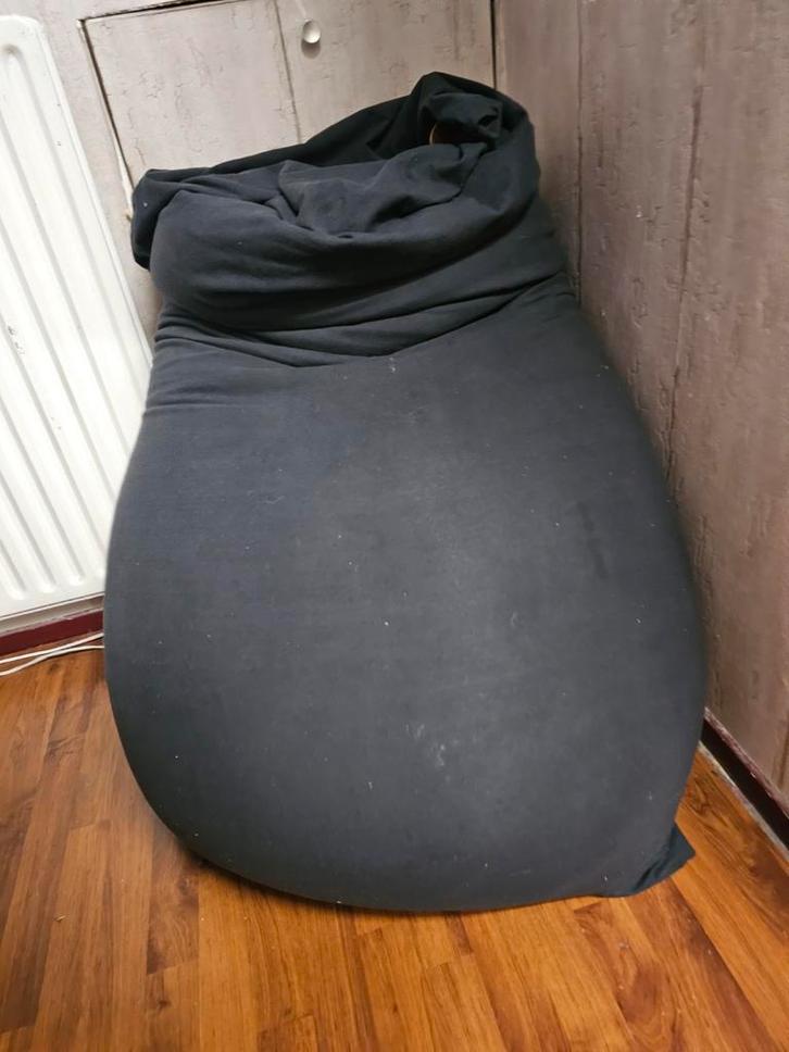 Terapy Zitzak - Comfortabel Relaxen!, Huis en Inrichting, Zitzakken, Gebruikt, Zitzak, Zwart, Ophalen of Verzenden