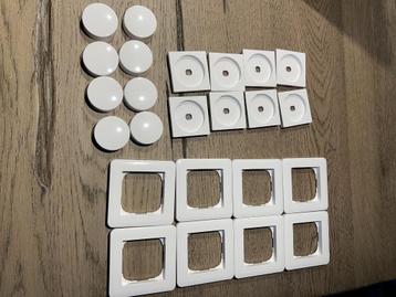 Centraalplaat dimmer 8 x - RAL9010 - ongebruikt beschikbaar voor biedingen