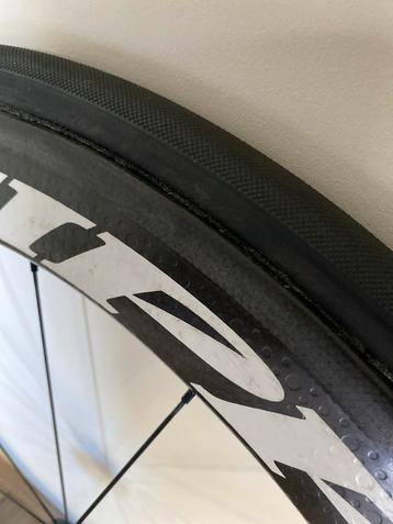 Zipp Firecrest 404 Voorwiel - met nieuw tubular beschikbaar voor biedingen