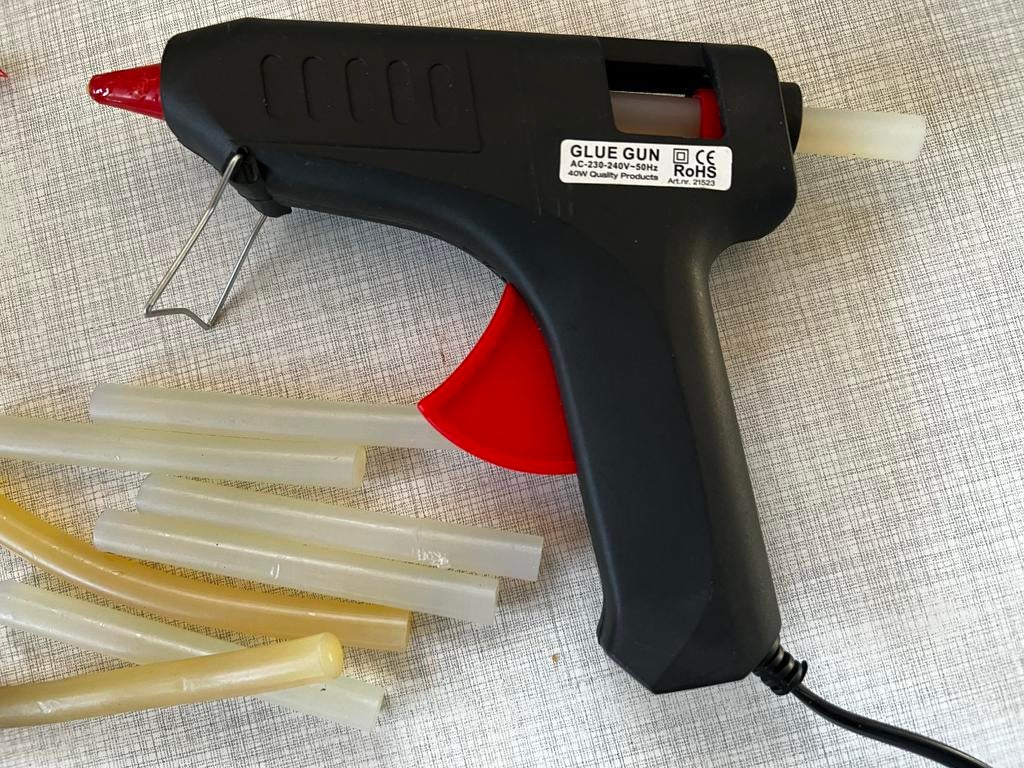 4 Glue Gun Lijmpistolen., Ophalen of Verzenden, Gebruikt, Gereedschap of Toebehoren