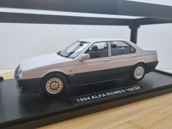 **SALE** T9 Alfa Romeo 164 Q4 1994 White 1:18, Hobby en Vrije tijd, Modelauto's | 1:18, Nieuw, Auto, Overige merken, Ophalen of Verzenden