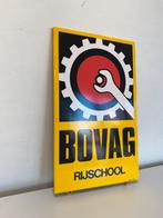 BOVAG Auto Rijschool emaille bord, Antiek en Kunst, Antiek | Emaille, Ophalen of Verzenden