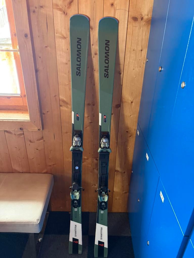 Salamon S/MAX 8 - 170cm, Sport en Fitness, Skiën en Langlaufen, 160 tot 180 cm, Zo goed als nieuw, Ski's, Salomon