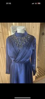 Galajurk / Abiye - Maat 42 - Zo Goed Als Nieuw!, Kleding | Dames, Jurken, Blauw, Maat 42/44 (L), Ophalen of Verzenden, Zo goed als nieuw