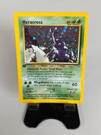 Heracross 6/111 First Edition Neo Genesis NM met Swirl!, Hobby en Vrije tijd, Verzamelkaartspellen | Pokémon, Ophalen of Verzenden
