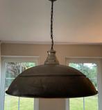 Industiele, metalen hanglamp, 80cm, Huis en Inrichting, Lampen | Hanglampen, Ophalen, Zo goed als nieuw, Industrieel, Metaal