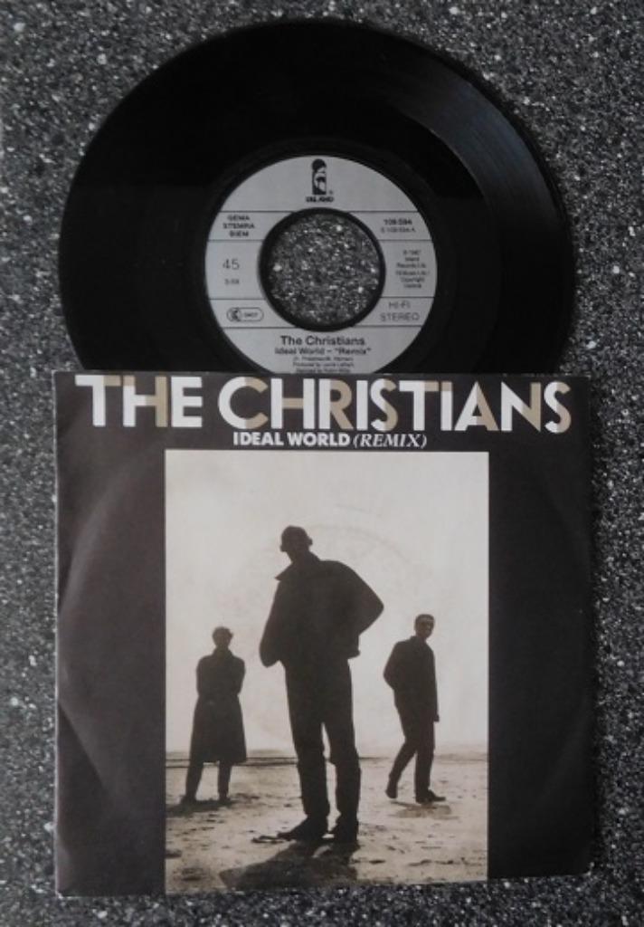The Christians - ideal world (vanaf € 1,75), Cd's en Dvd's, Vinyl Singles, Ophalen of Verzenden