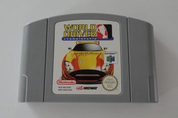 World Driver Championship voor Nintendo 64 beschikbaar voor biedingen