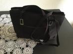 Leuke bruine stoffen tas met twee afsluitbare vakken., Ophalen of Verzenden, Zo goed als nieuw, Bruin, Handtas