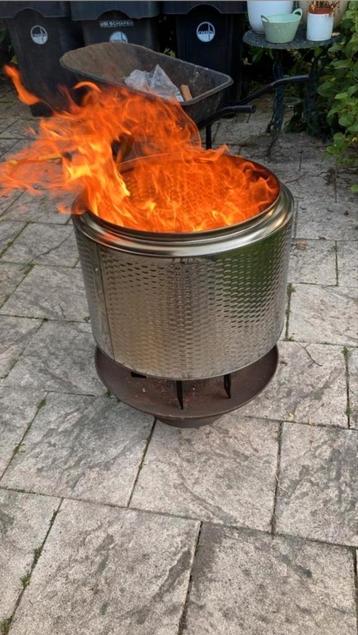 RVS vuurkorf beschikbaar voor biedingen