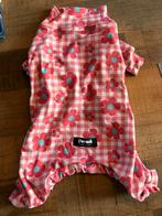 Kleine honden pyjama geblokt roze maat L, Dieren en Toebehoren, Ophalen of Verzenden, Nieuw, Overige hondenkleding