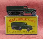 Matchbox Lesney 49, USA M3 halftrack, Ophalen of Verzenden, Zo goed als nieuw, Overige typen