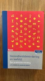 Gezondheidsbevordering en leefstijl, 1e druk, Ophalen of Verzenden, Beta, Zo goed als nieuw, HBO