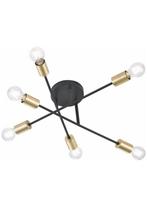 TRIO Cross Plafondlamp, Ophalen of Verzenden, Zo goed als nieuw, Metaal, Modern