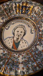 Zeer grote platelen schotel Juliana 1948, Ophalen
