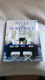 Margaret Russel.  Style and substance the best of Elle decor, Ophalen of Verzenden, Zo goed als nieuw, Interieur en Design
