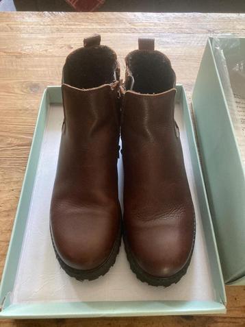 Sub55 prachtige bruin boots met bont mt 39 beschikbaar voor biedingen