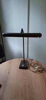 Piano/bureau/side table vintage lamp, Huis en Inrichting, Ophalen of Verzenden, Gebruikt, Minder dan 50 cm