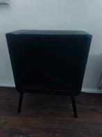 Prullenbak op pootjes 28+12+5 ltr zgan softclose zwart., Ophalen of Verzenden, Zo goed als nieuw, Kunststof, 50 tot 75 cm