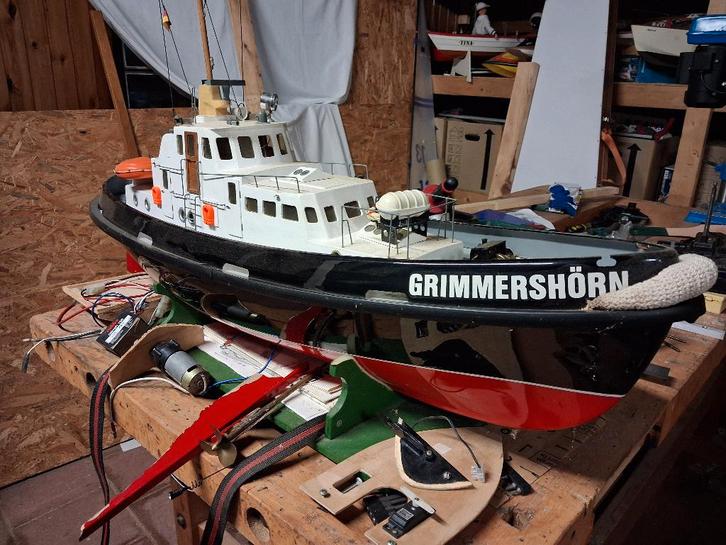 Krick Grimmershorn, Hobby en Vrije tijd, Modelbouw | Boten en Schepen, Gebruikt, Ophalen of Verzenden