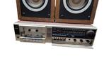 Dual receiver cassettedeck met luidsprekers, Ophalen of Verzenden, Speakers
