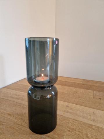 IITTALA Lantern waxinelichthouder 25 cm donkergrijs beschikbaar voor biedingen
