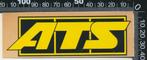 Sticker: ATS (2), Ophalen of Verzenden, Zo goed als nieuw, Bedrijf of Vereniging