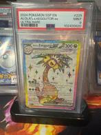 PSA 9 Alolan Exeggutor EX #225 Full Art Pokémonkaart, Ophalen of Verzenden, Zo goed als nieuw, Losse kaart, Foil