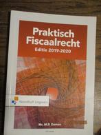 Praktisch Fiscaalrecht 2019-2020  M.P. Damen 9789001899646, Boeken, Studieboeken en Cursussen, Ophalen of Verzenden, Zo goed als nieuw