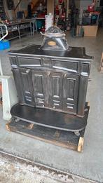 Franklin Houtkachel - Klassiek & Sfeervol, Huis en Inrichting, Kachels, Ophalen, Gebruikt, Houtkachel, Vrijstaand