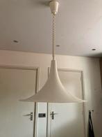 Vintage Hanglamp wit - Stijlvol en Tijdloos!, Huis en Inrichting, Lampen | Hanglampen, Ophalen, Gebruikt, Metaal, Minder dan 50 cm