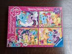4x my little pony puzzels, Ophalen of Verzenden, 10 tot 50 stukjes, Zo goed als nieuw