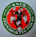 Sticker K.N.V.B afd. Limburg jeugd aktie polio(3), Ophalen of Verzenden, Nieuw, Sport