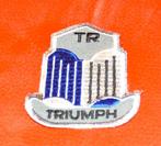 Triumph logo Patch opnaai embleem  jaren 70  7x8cm, Ophalen of Verzenden, Zo goed als nieuw, Auto's