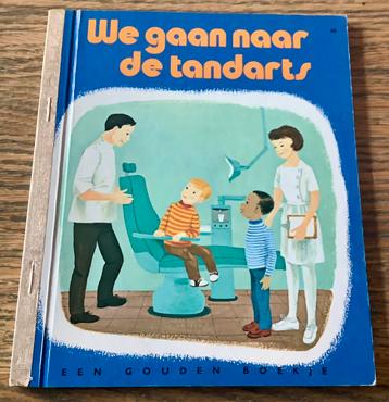 Oud Gouden Boekje We gaan naar de Tandarts prentenboekje beschikbaar voor biedingen