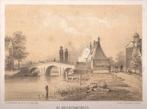 De Watergraafsmeer Litho J. Hilverdinck ca. 1850  Ringdijk, Antiek en Kunst, Kunst | Etsen en Gravures, Ophalen of Verzenden