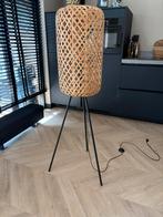 Kwantum Vloerlamp Bamboe, Ophalen of Verzenden, Zo goed als nieuw, Hout, 100 tot 150 cm