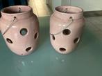 Twee vintage keramische bloembollenvazen, Ophalen of Verzenden