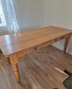 Massieve houten eettafel 180 cm, Huis en Inrichting, Tafels | Eettafels, Ophalen, Gebruikt, 50 tot 100 cm, 150 tot 200 cm