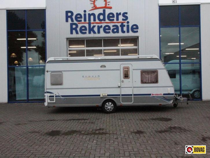 Dethleffs Beduin Emotion 515 DB Mover, Fietsenrek, Luifel, Caravans en Kamperen, Caravans, Bedrijf, tot en met 4, 1000 - 1250 kg
