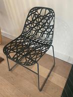 Mooie draadstoel design, Ophalen, Kunststof, Zwart, Zo goed als nieuw