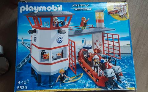 5539 haven EHBO post, Kinderen en Baby's, Speelgoed | Playmobil, Zo goed als nieuw, Complete set, Ophalen of Verzenden