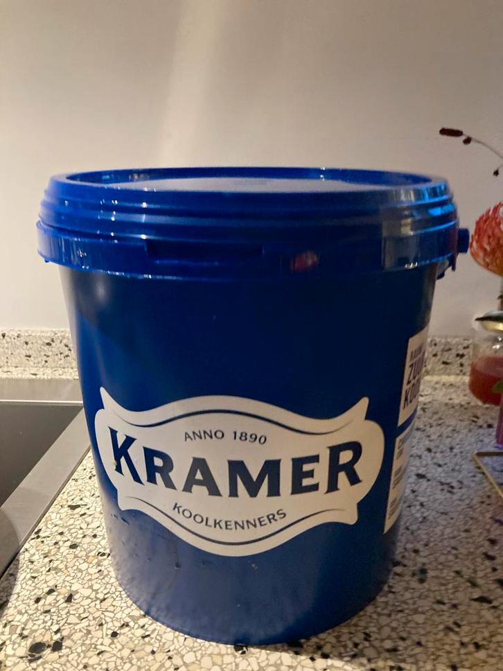 Lege 10 Liter Emmer, Huis en Inrichting, Emmers, Gebruikt, Kunststof, Met deksel, Ophalen of Verzenden