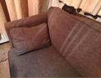 2,5 Zits Bank - Bruinachtig - Zo Goed Als Nieuw!, Ophalen, 150 tot 200 cm, Tweepersoons, 75 tot 100 cm