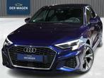 Audi A3 40 TFSI e S edition Competition, 4 cilinders, Met garantie (alle), Blauw, 71 km/l