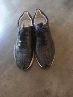 Zwarte leren sneakers SUB55, Kleding | Dames, Schoenen, Ophalen of Verzenden, Zwart, Sneakers of Gympen