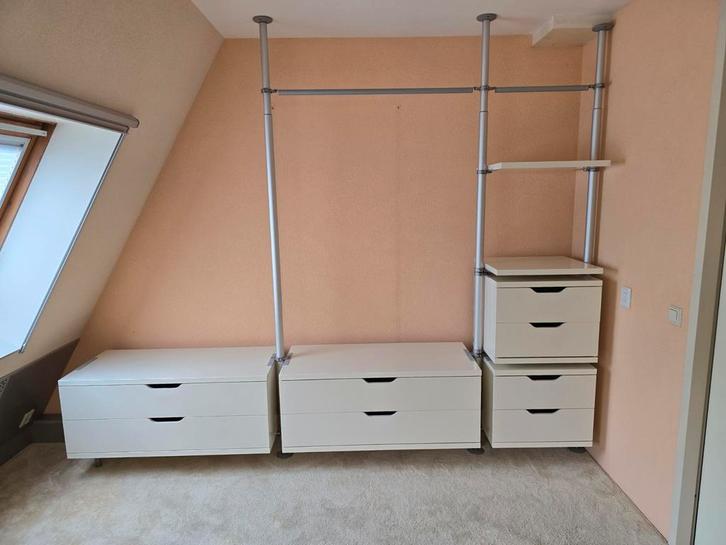 IKEA Stolmen kledingkast systeem, Huis en Inrichting, Kasten | Kledingkasten, Zo goed als nieuw, 200 cm of meer, 200 cm of meer