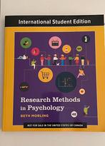 Research Methods in Psychology - Beth Morling 4e editie, Boeken, Ophalen, Nieuw