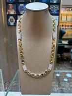 18KT Goud - 65 Gram - Ketting - PLATTE MAGNUM - 65 cm, Ophalen, Nieuw, Goud