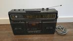 Vintage Sharp GF-8181 Stereo Cassette Recorder Radio Boombox, Audio, Tv en Foto, Radio's, Gebruikt, Ophalen of Verzenden, Radio
